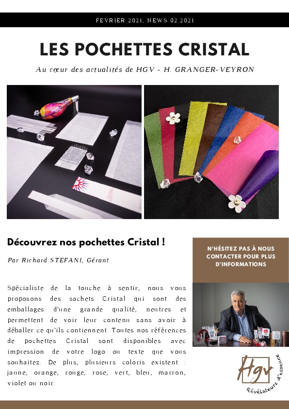 Image du document pdf : News Letter Février 2021 => Les Pochettes Cristal  