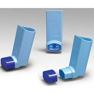 Visuel deTwo piece asthma inhaler Two piece asthma inhaler