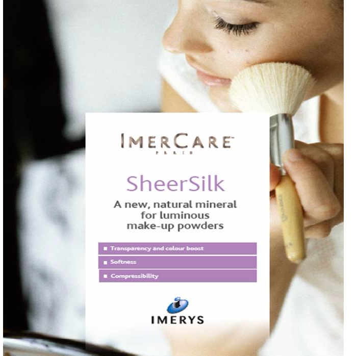 Visuel de ImerCare® SheerSilk enhances colour as well as optical and sensory properties in make-up powders