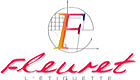 Logo ADHESIF FLEURET